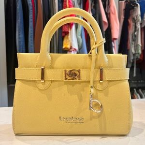 BEBE Women's Evie Satchel Bag NWOT